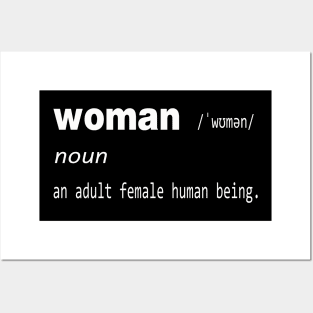 Woman (Definition) Posters and Art